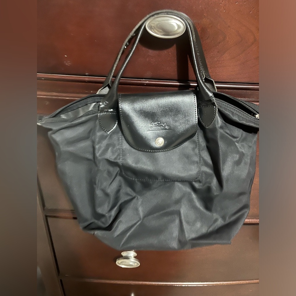 Black Longchamp bag for sale